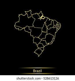 map of Brazil