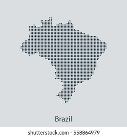 map of Brazil