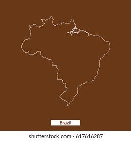 map of Brazil