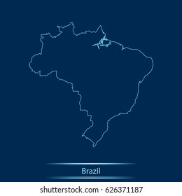 map of Brazil