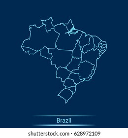 map of Brazil