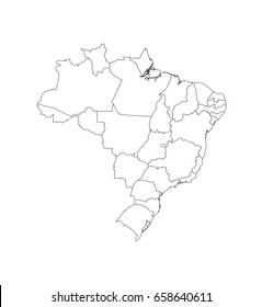 map of Brazil