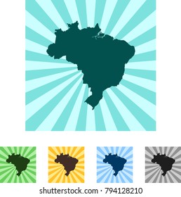 map of Brazil
