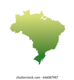map of brazil landmark geography image