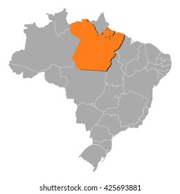 Map - Brazil, Para