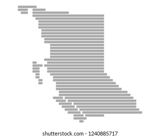 Map of British Columbia