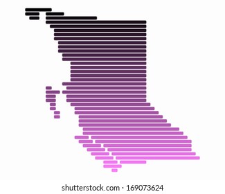 Map of British Columbia