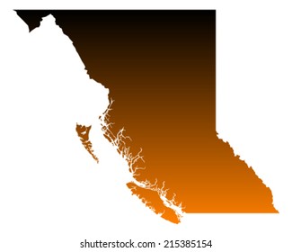 Map of British Columbia
