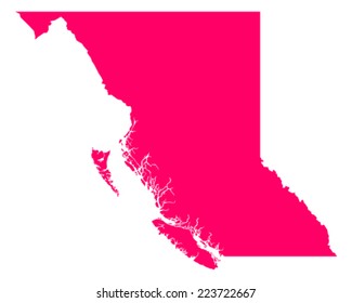 Map of British Columbia