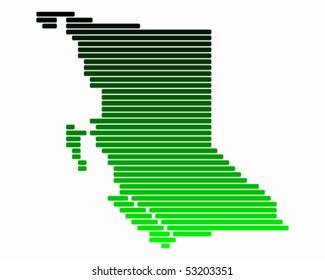 Map of British Columbia