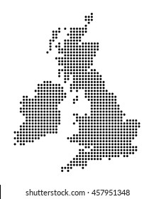 Map of British islands