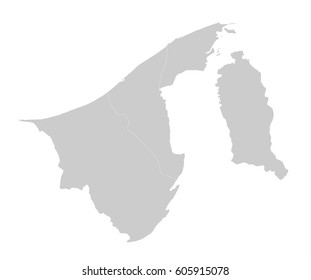 Map - Brunei Darussa lam
