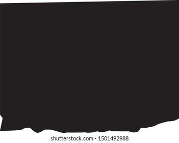 map of Buffalo county in state of nebraska