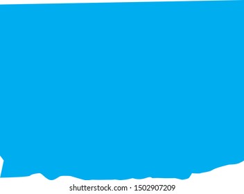 map of Buffalo county in state of nebraska