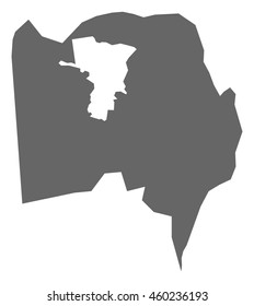 Map - Bujumbura Rural (Burundi)