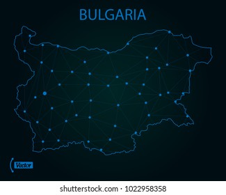 Map of Bulgaria