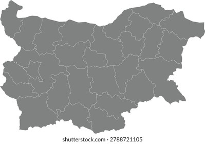 Map of Bulgaria dESIGN Vestor
