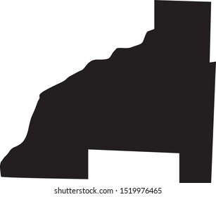 map of burnet county in state of Wisconsin