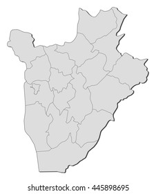 Map - Burundi