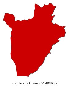 Map - Burundi