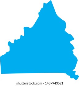 map of Butts County in georgia state in usa