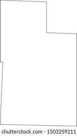 map of caddo county in state of oklahoma