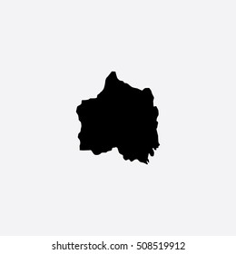 Map of Cali Vector Illustration