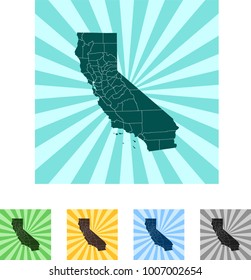 map of California