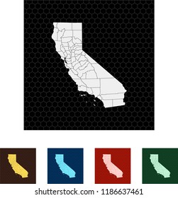 map of California
