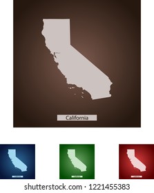 map of California