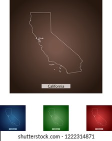 map of California