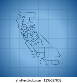 map of California