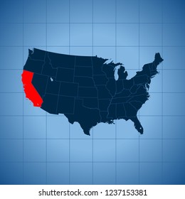 map of California