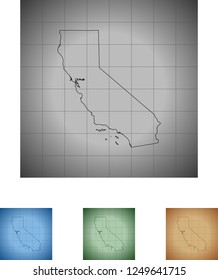 map of California