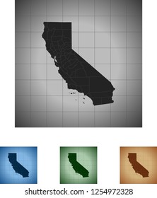 map of California