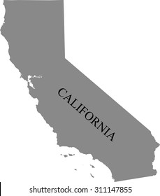map of California