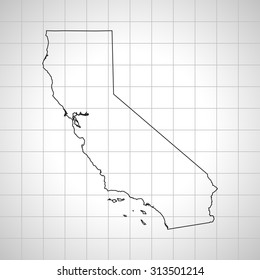 map of California