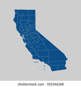 map of California