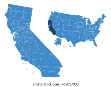 Map of California