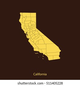 map of California