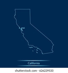 map of California