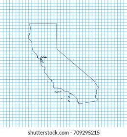 map of California
