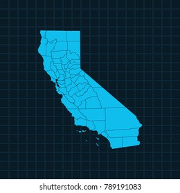 map of California