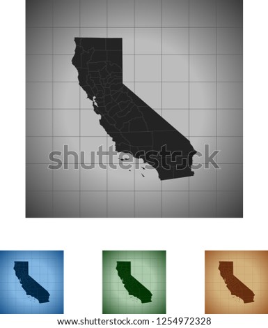 map of California