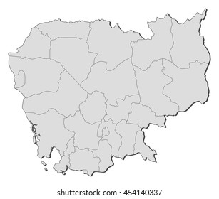 Map - Cambodia