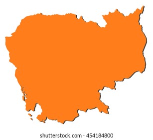 Map - Cambodia