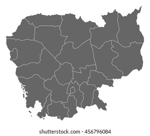 Map - Cambodia