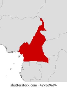 Map - Cameroon