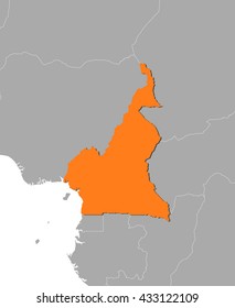 Map - Cameroon
