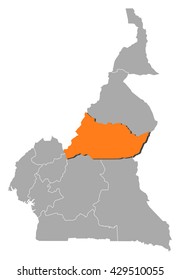 Map - Cameroon, Adamawa